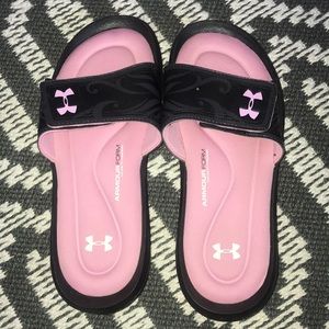 Under Armour foam slides
